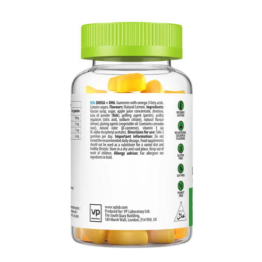 ULTRAVIT Gummies Omega + DHA 60