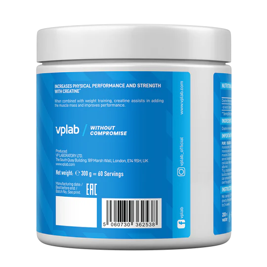 Vplab Pure Creatine Monohydrate 300g