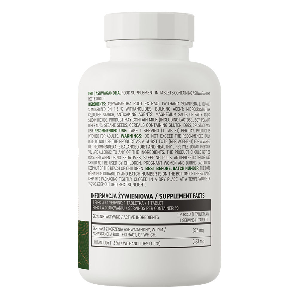 OstroVit Ashwagandha VEGE 90 tab