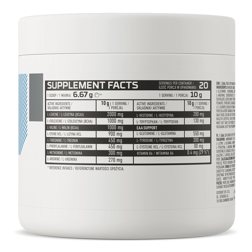 OstroVit EAA 200 g, Грейпфрут