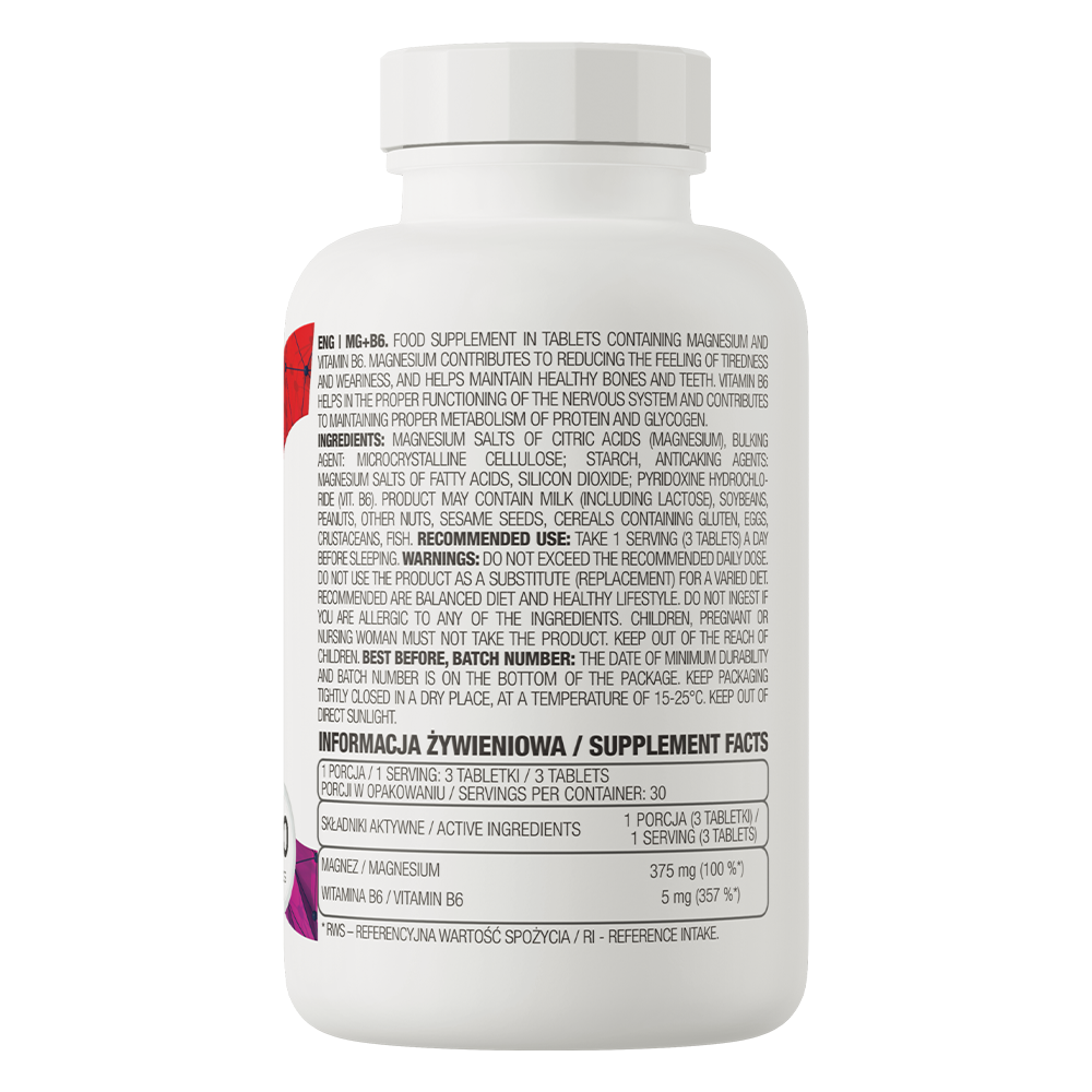 OstroVit Mg + B6 90 таблеток