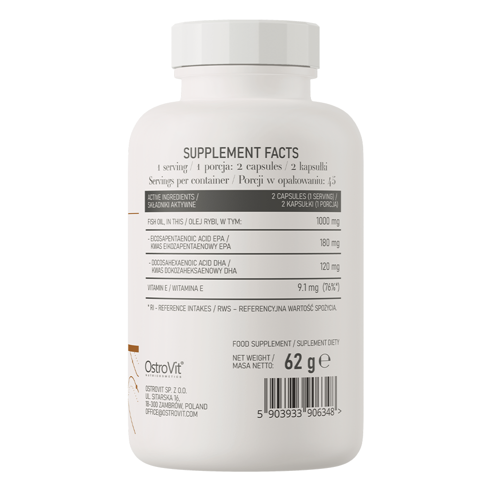 OstroVit Омега 3 Easy to Swallow 90 капсул