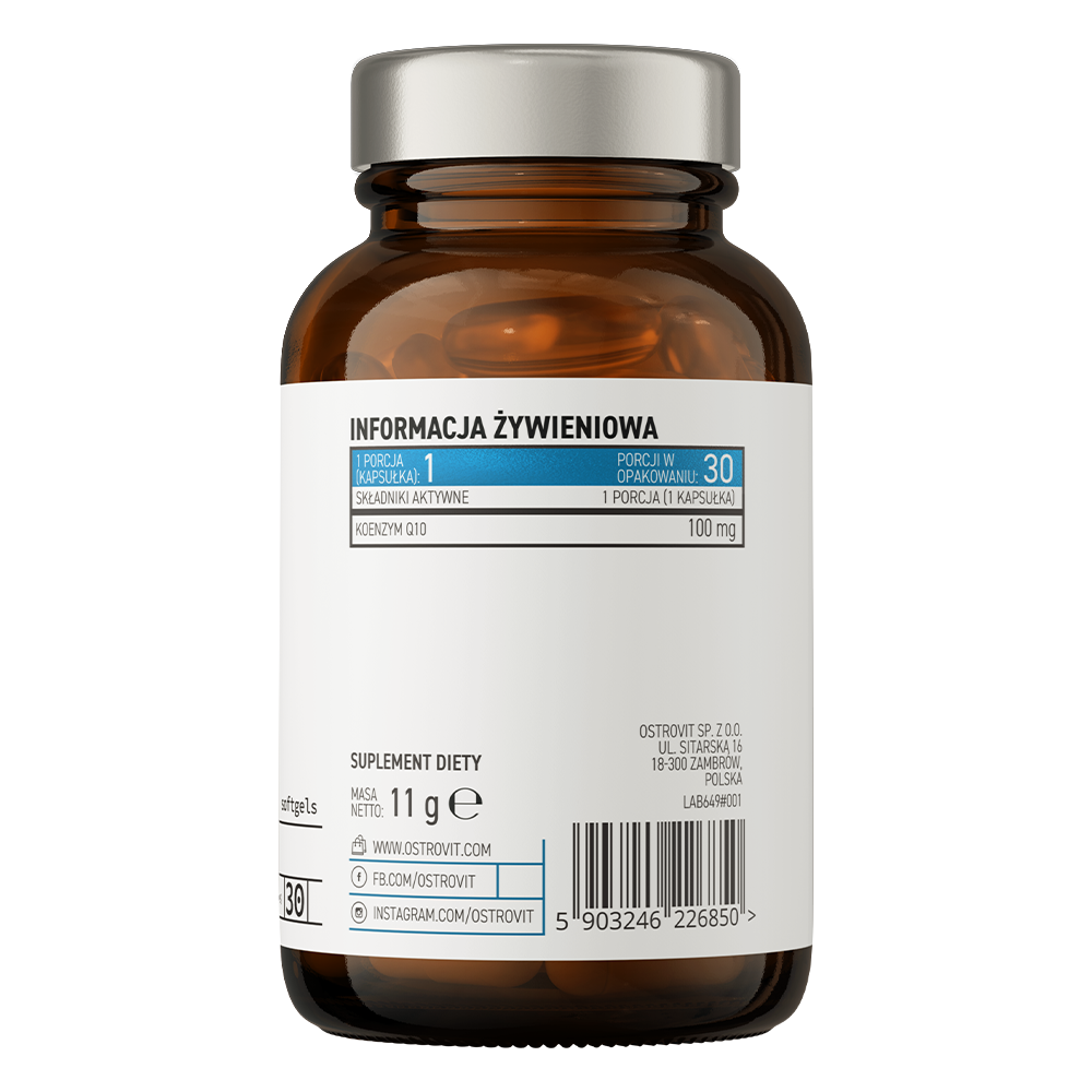 OstroVit Pharma Elite Q10 30 kapslit