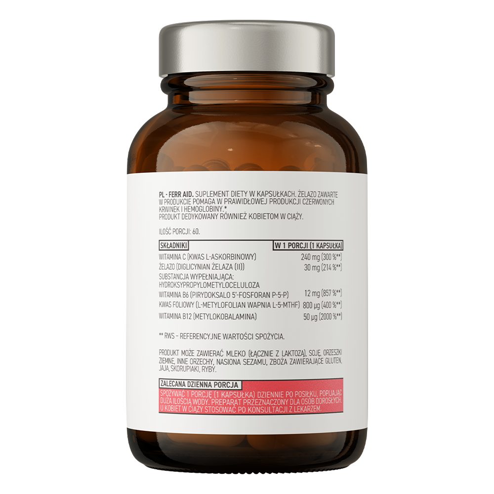 OstroVit Pharma Ferr Aid 60 kapslit