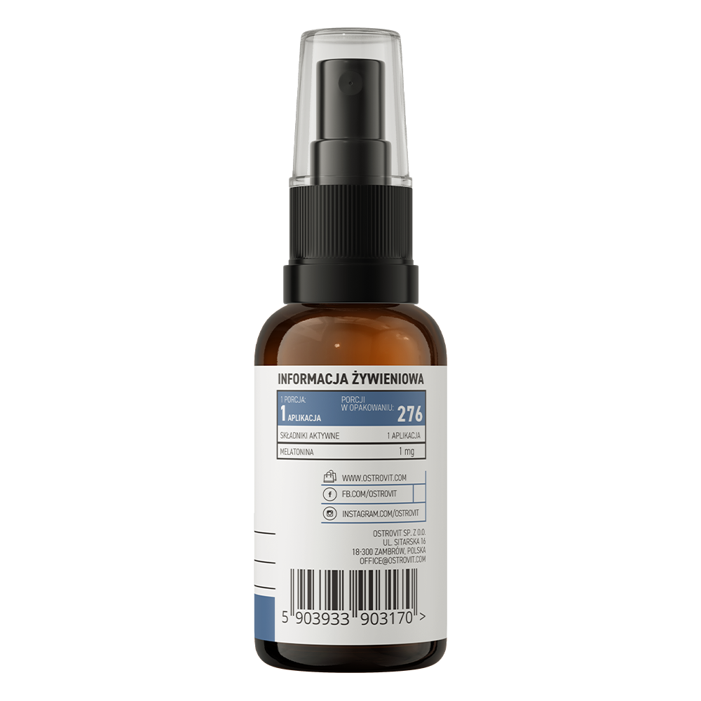 OstroVit Pharma Melatoniini sprei 30 ml