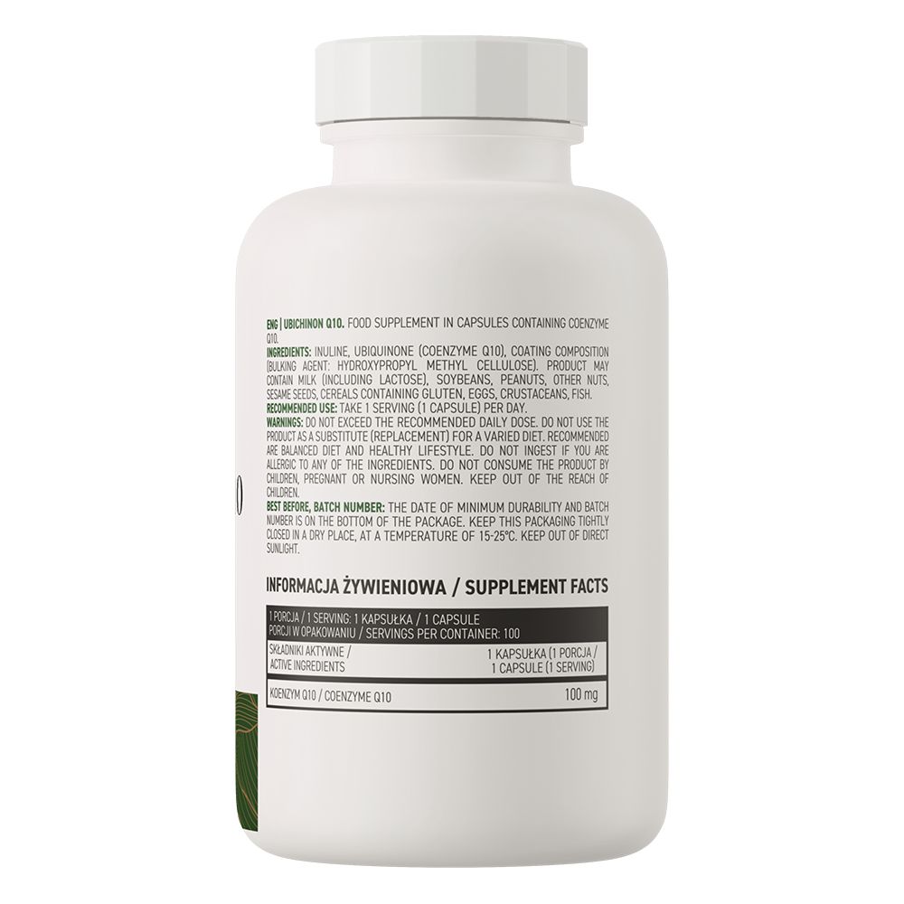 OstroVit Ubichinon Q10 VEGE 100 caps