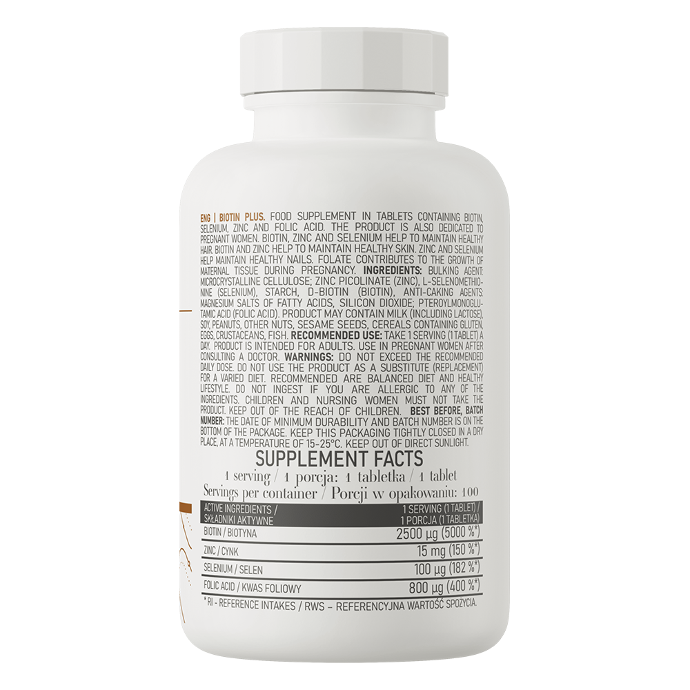 OstroVit Biotin Plus 100 tab