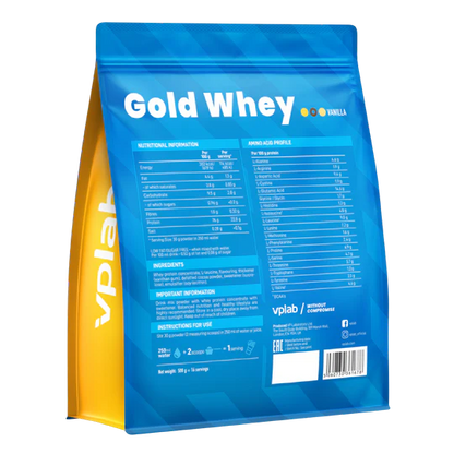 Vplab Gold Whey Vanilla 500g