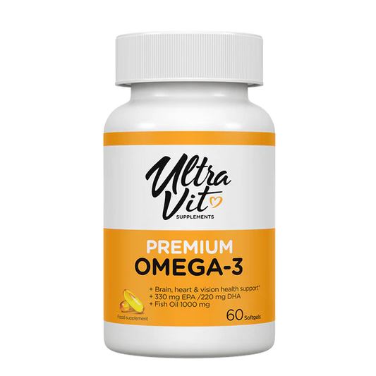 UltraVit Premium Omega-3 60 Soft gels