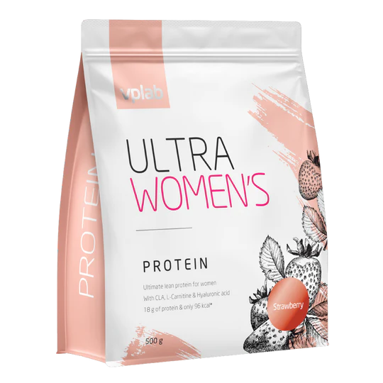 Vplab Ultra Women`s Protein Strawberry 500g