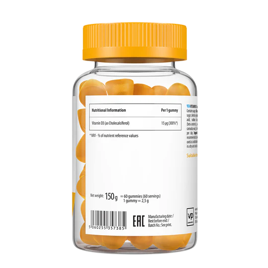 ULTRAVIT Gummies Vitamin D3 60