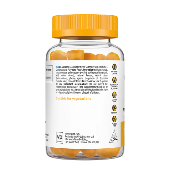 ULTRAVIT Gummies Vitamin D3 60