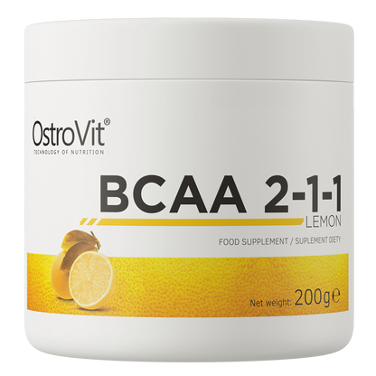 OstroVit BCAA 2-1-1 200 g, Lemon