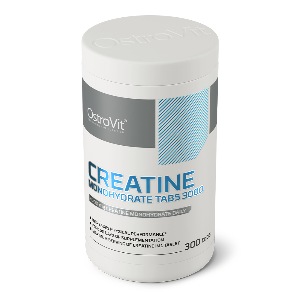 OstroVit Creatine Monohydrate 3000 mg 300 tablets