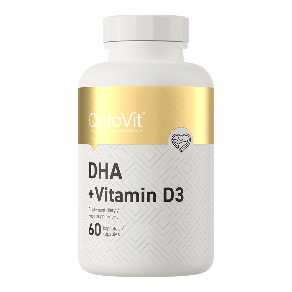 OstroVit DHA + vitamiin D3 60 kapslit