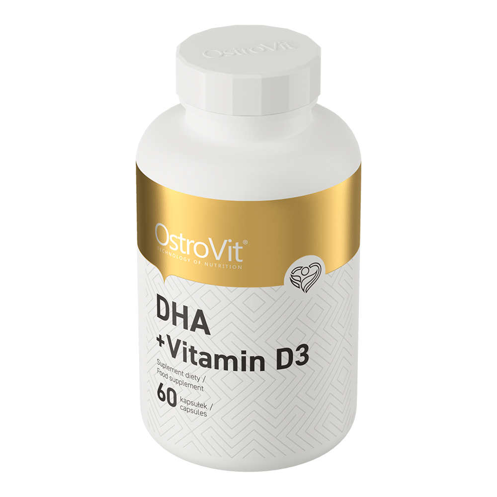 OstroVit DHA + vitamiin D3 60 kapslit