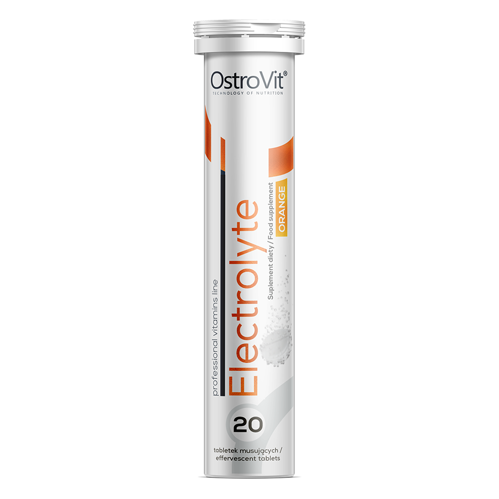OstroVit Electrolytes 20 effervescent tablets, Orange