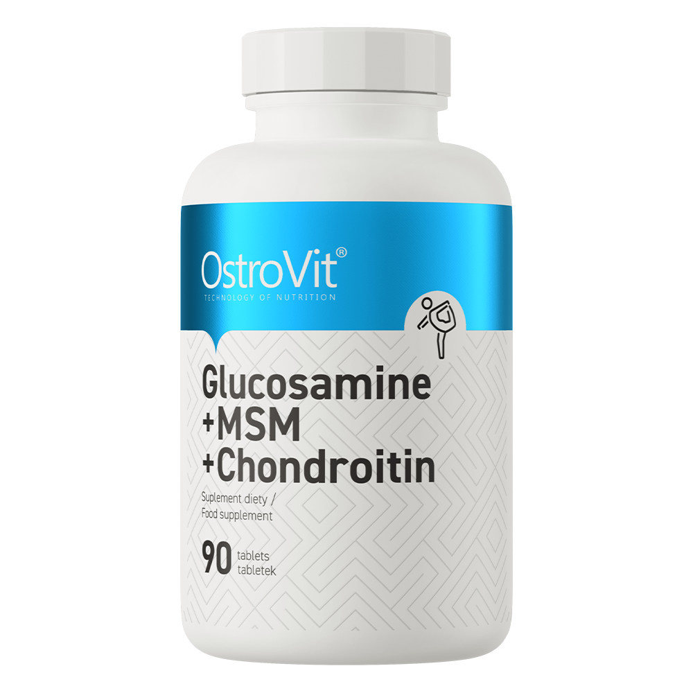OstroVit Glükoosamiin + MSM + Kondroitiin 90 tabletti