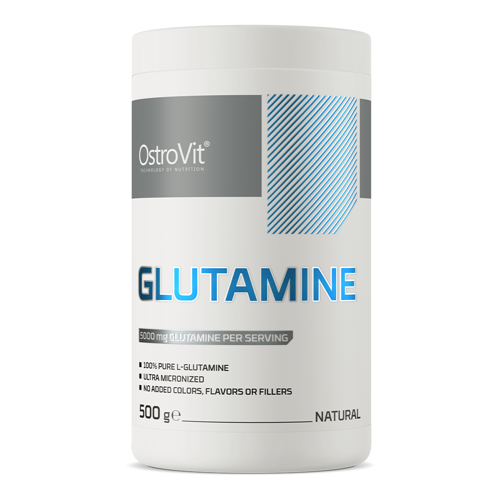 OstroVit Glutamine 500 g, Natural L-glutamine