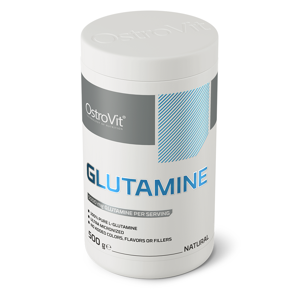 OstroVit Glutamine 500 g, Natural L-glutamine