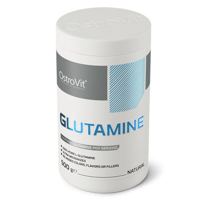 OstroVit Glutamine 500 g, Natural L-glutamine