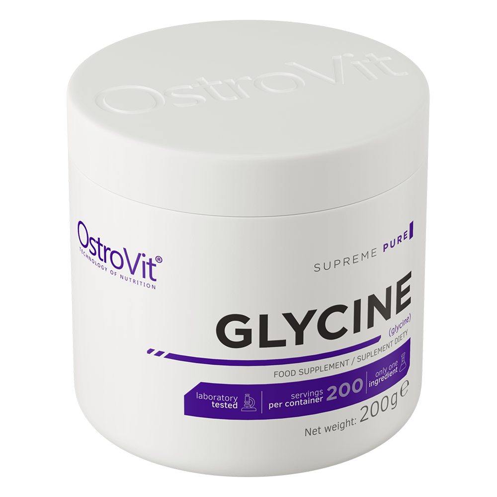 OstroVit Supreme Pure Glycine 200 g, Looduslik