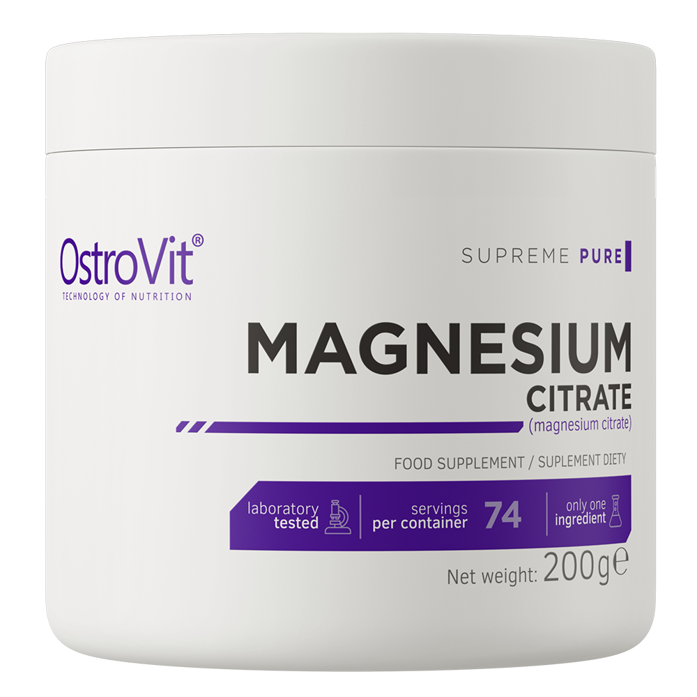 OstroVit Magnesium Citrate 200 g, Natural