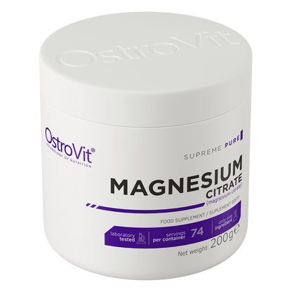 OstroVit Magnesium Citrate 200 g, Natural