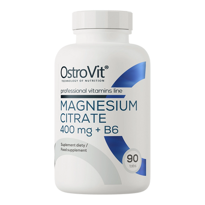 OstroVit Цитрат Магния 400 мг + B6 90 таблеток
