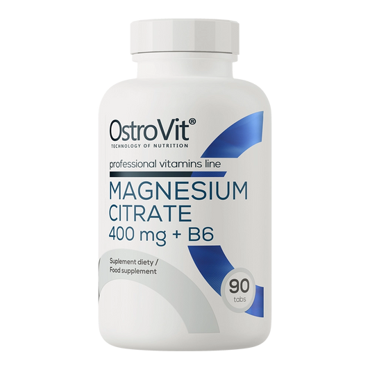OstroVit Magneesiumtsitraat 400 mg + B6 90 tab
