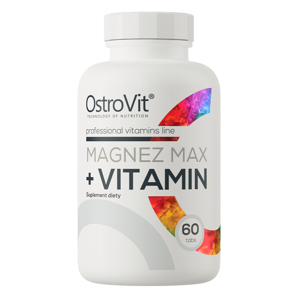 OstroVit Магний MAX + Витамин 60 таблеток