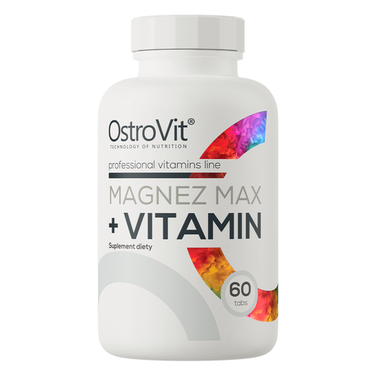 OstroVit Magnez MAX + vitamiin 60 tab