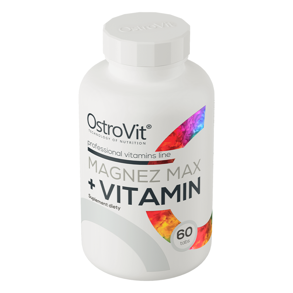 OstroVit Магний MAX + Витамин 60 таблеток