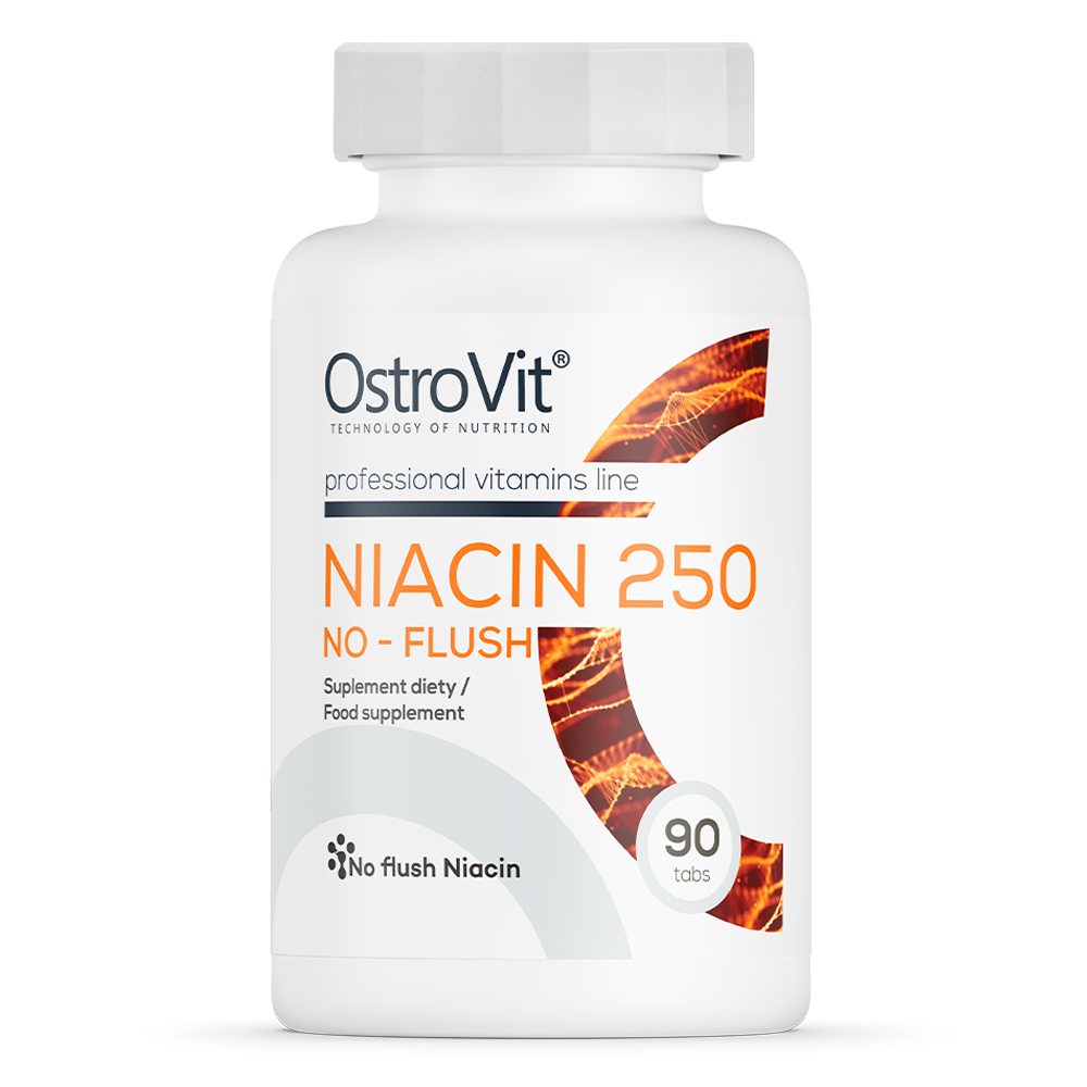 OstroVit Niacin 250 NO FLUSH 90 tablets