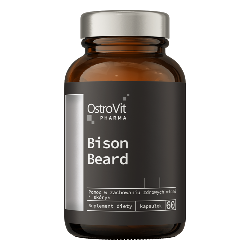OstroVit Pharma Bison Beard 60 kapslit 