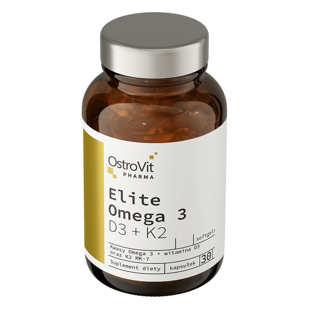 OstroVit Pharma Elite Омега 3 D3 + K2 30 капсул