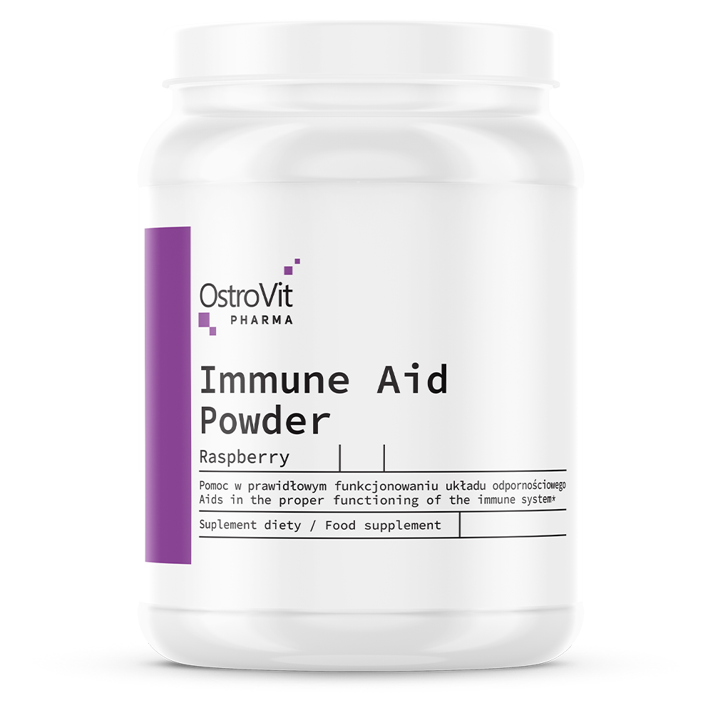 OstroVit Pharma Immune Aid Powder 100 g, Raspberry