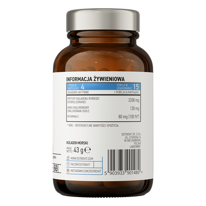 OstroVit Pharma Marine Collagen 60 kapslit