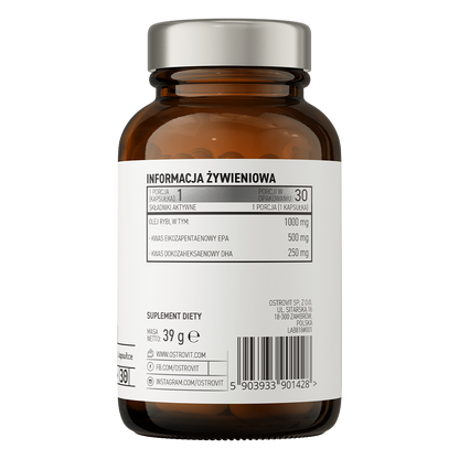OstroVit Pharma Omega 3 500/250 30 softgels