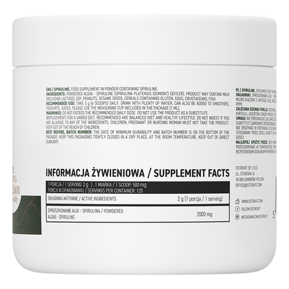 OstroVit Spiruline 1000 tabs