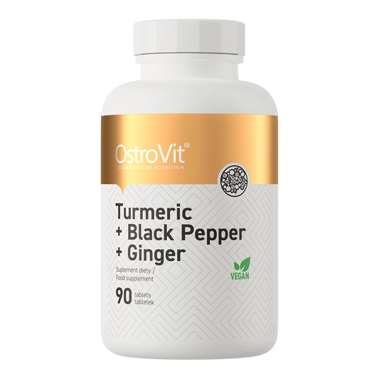 OstroVit Turmeric + Black Pepper + Ginger 90 tabs