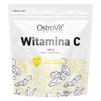 OstroVit Витамин C L-аскорбиновая кислота 1000 г, Натуральный