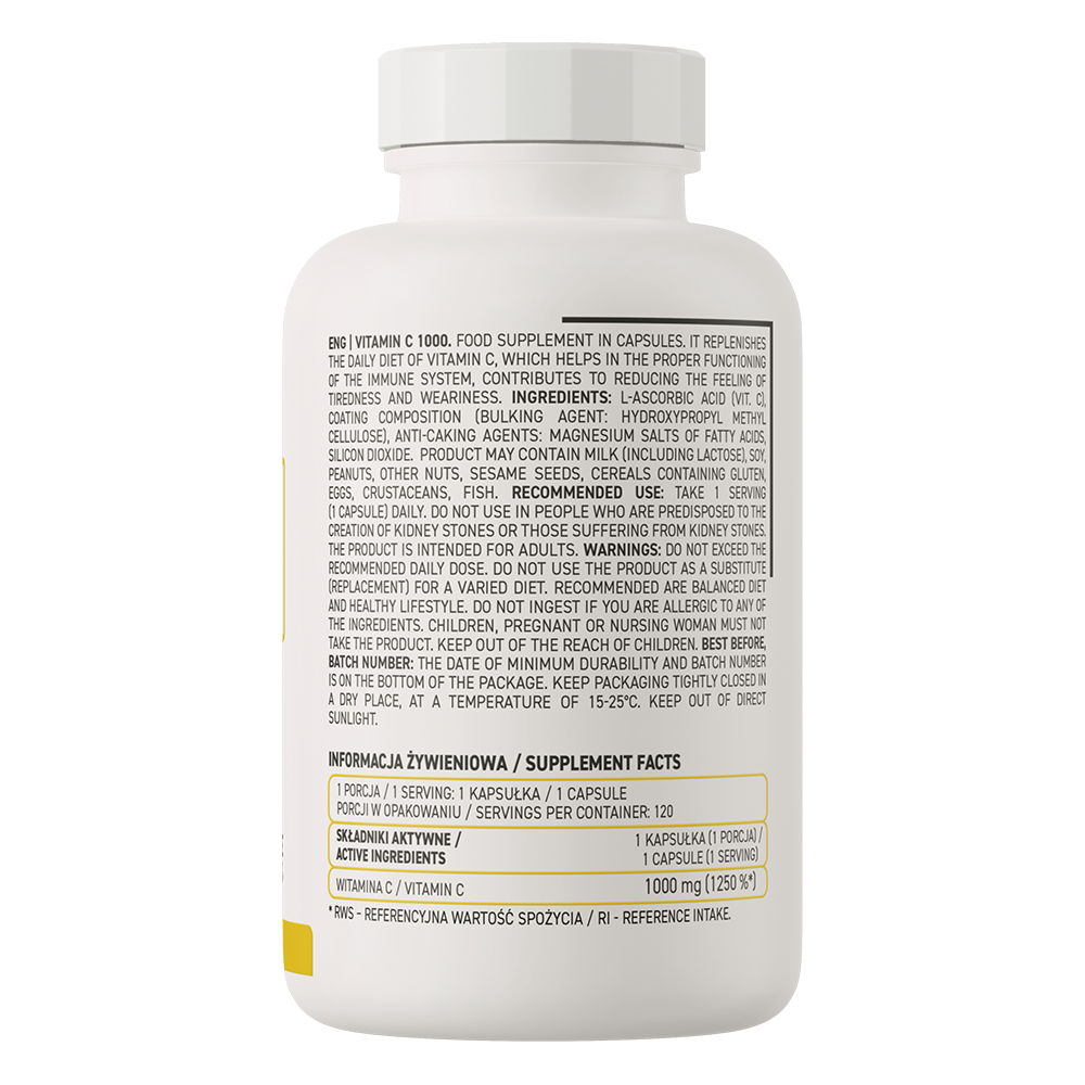 OstroVit Витамин C 1000 мг 120 капсул