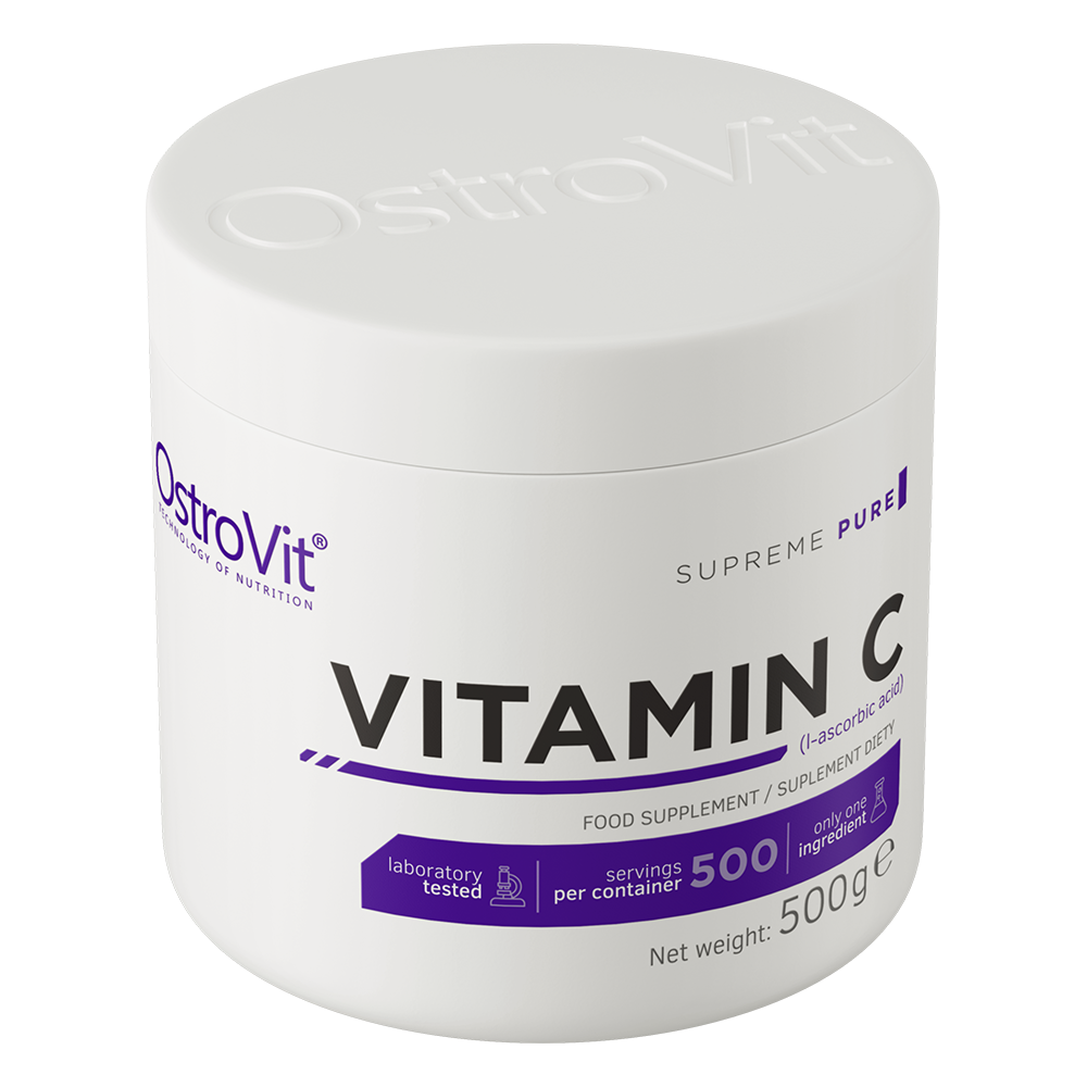 OstroVit Supreme Pure Vitamin C 500 g, Natural