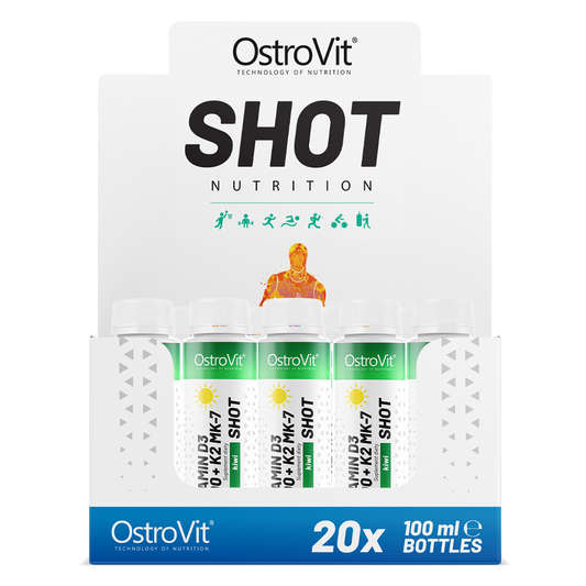 OstroVit Vitamiin D3 4000 + K2 MK-7 Shot 20 x 100 ml