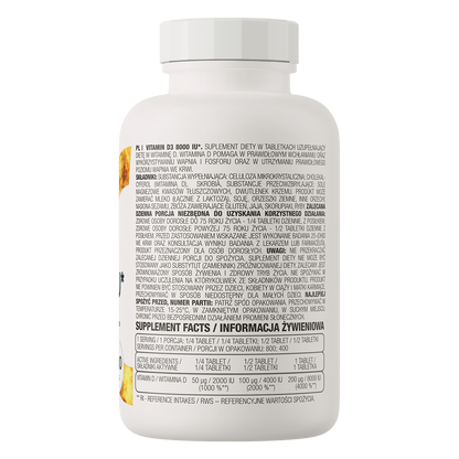 OstroVit Vitamin D3 8000 IU 200 tabs