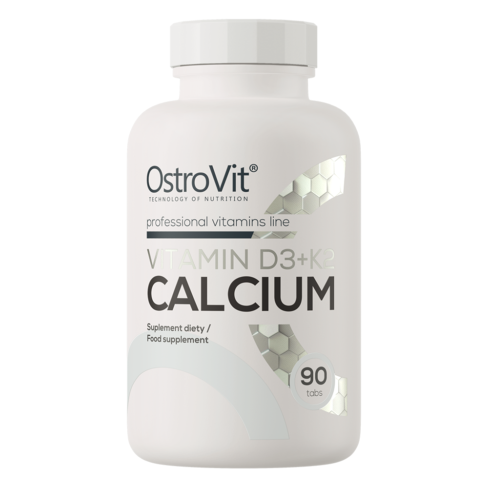OstroVit Vitamiin D3 + K2 + Kaltsium 90 tabletti