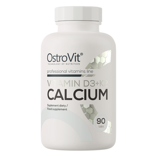 OstroVit Vitamiin D3 + K2 + Kaltsium 90 tabletti