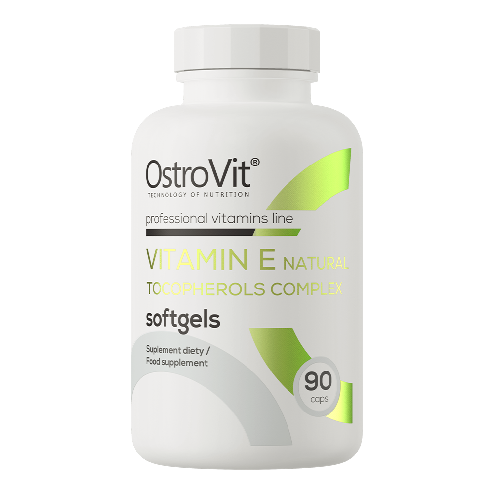 OstroVit Витамин E Натуральный Комплекс Токоферолов 90 капсул