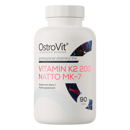 OstroVit Vitamiin K2 200 Natto MK-7 90 tabletti